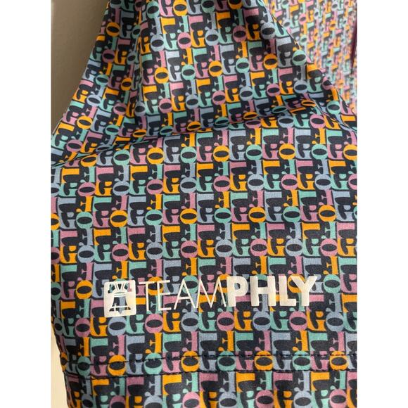 Swannies Men's Golf Polo Shirt Men’s XL Violet All Over Print Performance - Picture 4 of 11